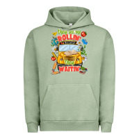 Pigment Oil Green they see me rolling they waiting Urban Hoodie - texasbilliewilder