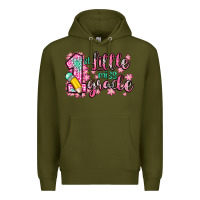 Army Green little miss 1st grade Premium Hoodie - Zillion Design Studio