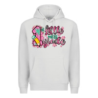 Dove Grey little miss 1st grade Premium Hoodie - Zillion Design Studio