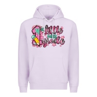 Lilac little miss 1st grade Premium Hoodie - Zillion Design Studio