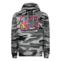 Slate Camo little miss 1st grade Premium Hoodie - Zillion Design Studio