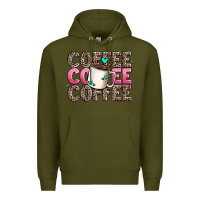 Army Green coffee coffee coffee Premium Hoodie - AdoDesignShop