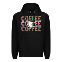 Black coffee coffee coffee Premium Hoodie - AdoDesignShop