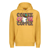 Mustard coffee coffee coffee Premium Hoodie - AdoDesignShop