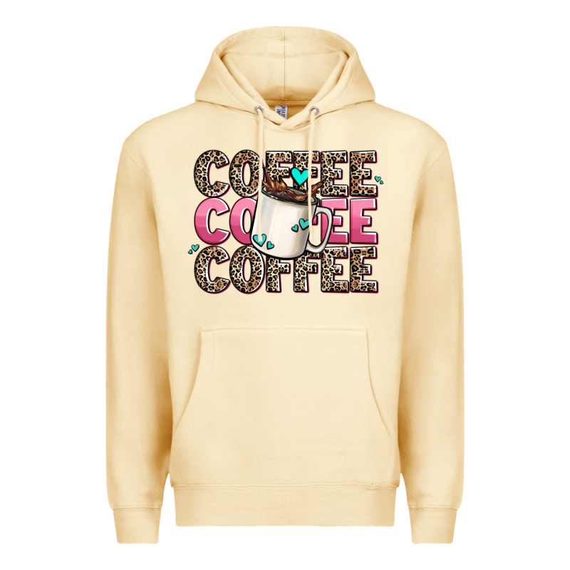 Coffee Coffee Coffee Premium Hoodie by AdoDesignShop | Teevron