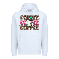 White coffee coffee coffee Premium Hoodie - AdoDesignShop