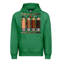 Emerald teach love inspire motivation lead encourage Urban Hoodie - Zillion Design Studio