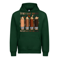 Forest Green teach love inspire motivation lead encourage Urban Hoodie - Zillion Design Studio