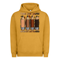 Pigment Peanut Butter teach love inspire motivation lead encourage Urban Hoodie - Zillion Design Studio