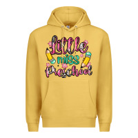 Antique Gold little miss preschool Premium Hoodie - Zillion Design Studio