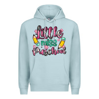 Blue Mist little miss preschool Premium Hoodie - Zillion Design Studio