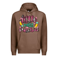 Chestnut little miss preschool Premium Hoodie - Zillion Design Studio