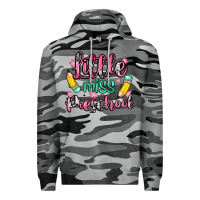 Slate Camo little miss preschool Premium Hoodie - Zillion Design Studio
