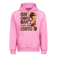 Fuchsia Pink one month can't hold our history Urban Hoodie - Zillion Design Studio