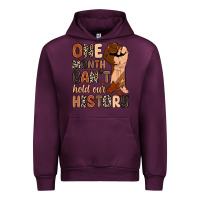 Mauve Wine one month can't hold our history Urban Hoodie - Zillion Design Studio