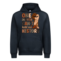 Navy one month can't hold our history Urban Hoodie - Zillion Design Studio