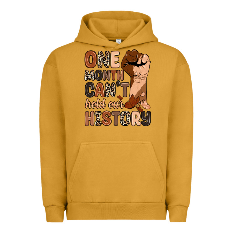 One Month Can't Hold Our History Urban Hoodie by Zillion Design Studio | Teevron