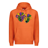 Carrot mardi gras mask Premium Hoodie - RanaPortraitStore