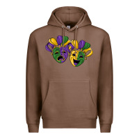 Chestnut mardi gras mask Premium Hoodie - RanaPortraitStore