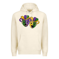 Tofu mardi gras mask Premium Hoodie - RanaPortraitStore