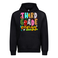 Black third grade energy Urban Hoodie - texasbilliewilder