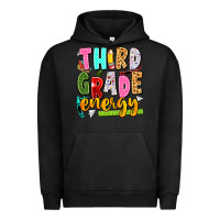 Pigment Black third grade energy Urban Hoodie - texasbilliewilder