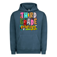 Pigment Midnight Navy third grade energy Urban Hoodie - texasbilliewilder
