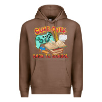 Chestnut game over back to school Premium Hoodie - texasbilliewilder