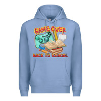 Colony Blue game over back to school Premium Hoodie - texasbilliewilder