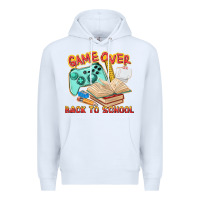 White game over back to school Premium Hoodie - texasbilliewilder