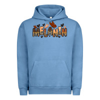 Pigment Pebble Blue melanin butterfly Urban Hoodie - Zillion Design Studio