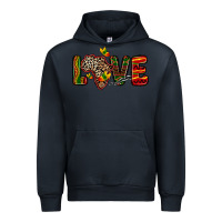 Navy love africa map Urban Hoodie - Zillion Design Studio