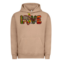 Pigment Burro love africa map Urban Hoodie - Zillion Design Studio