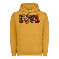 Pigment Peanut Butter love africa map Urban Hoodie - Zillion Design Studio