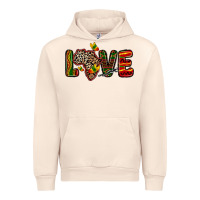 Sandshell love africa map Urban Hoodie - Zillion Design Studio