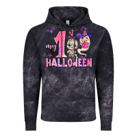Cloud Black my first pink halloween Vintage Hoodie - AdoDesignShop