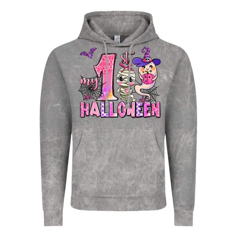 My First Pink Halloween Vintage Hoodie by AdoDesignShop | Teevron
