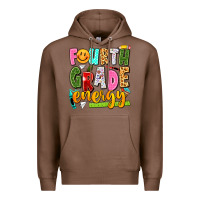 Chestnut fourth grade energy Premium Hoodie - texasbilliewilder