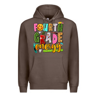 Coffee fourth grade energy Premium Hoodie - texasbilliewilder