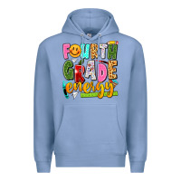 Colony Blue fourth grade energy Premium Hoodie - texasbilliewilder