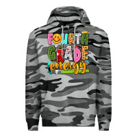 Slate Camo fourth grade energy Premium Hoodie - texasbilliewilder