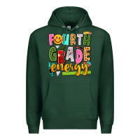 Sports Green fourth grade energy Premium Hoodie - texasbilliewilder