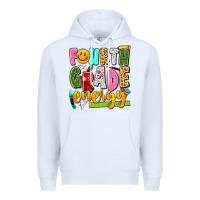 White fourth grade energy Premium Hoodie - texasbilliewilder