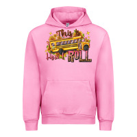 Fuchsia Pink this is how i roll Urban Hoodie - texasbilliewilder