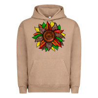 Pigment Burro juneteenth leopard sunflower Urban Hoodie - Zillion Design Studio