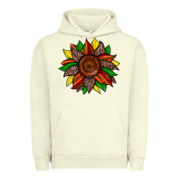 Juneteenth Leopard Sunflower Urban Hoodie | Teevron