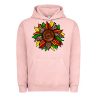Pigment Salmon juneteenth leopard sunflower Urban Hoodie - Zillion Design Studio