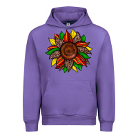Tulip juneteenth leopard sunflower Urban Hoodie - Zillion Design Studio