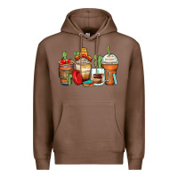 Chestnut spanish teacher coffee cups Premium Hoodie - Zillion Design Studio