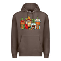 Coffee spanish teacher coffee cups Premium Hoodie - Zillion Design Studio